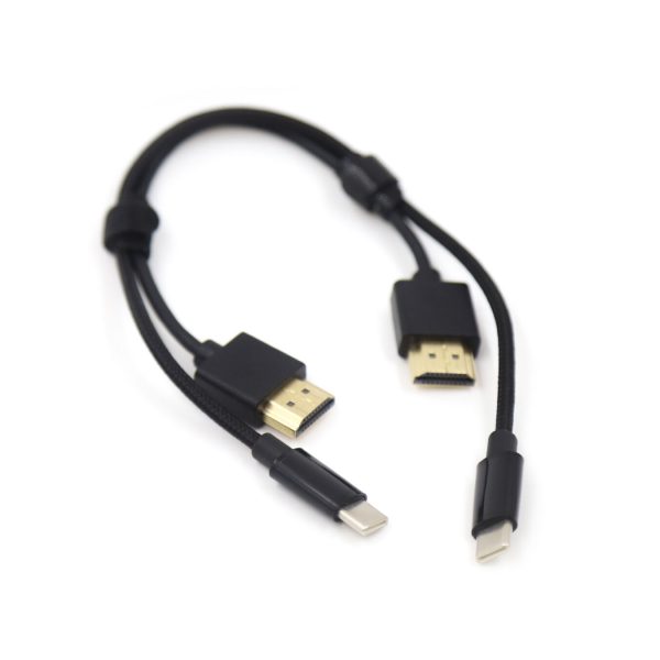 USB-C and HDMI Combo Viewfinder Cable (9.8_ - 25 cm)